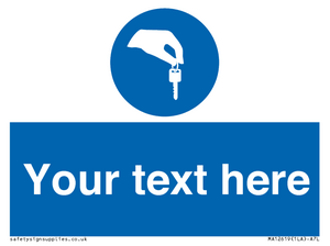 Custom Mandatory Keys Sign